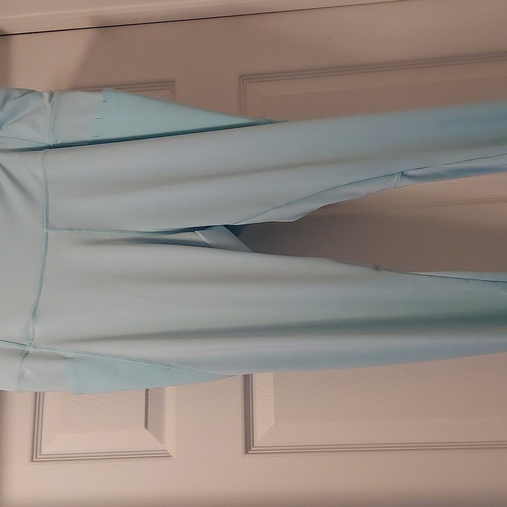 Women's Crown & Ivy Pants size 1x Pastel Seafoam Green/Teal